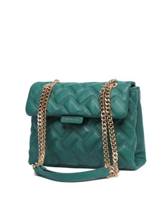 Сумка з стьобаною ланцюжком