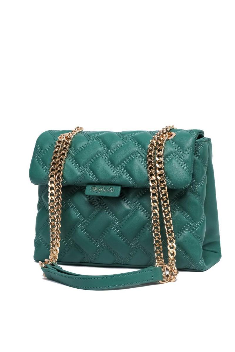 Сумка з стьобаною ланцюжком